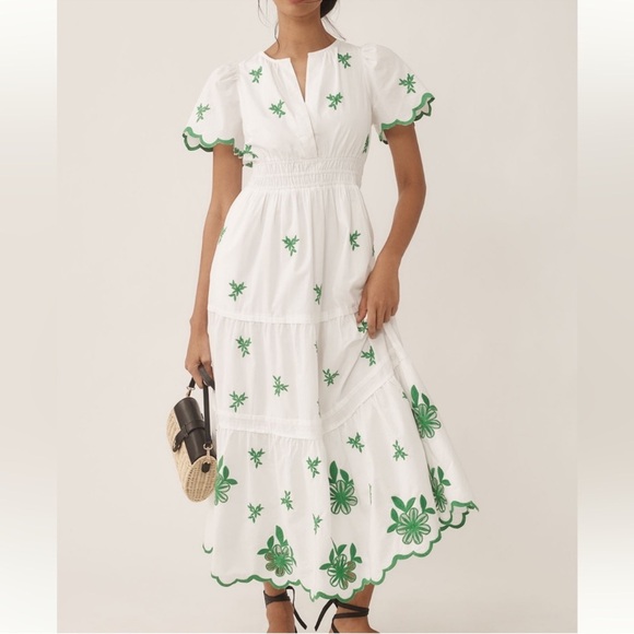 Anthropologie Dresses & Skirts - Anthropologie The Somerset Maxi Dress : eyelet edition